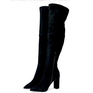 Steve Madden Over The Knee Boot Jacoby Black Size 9